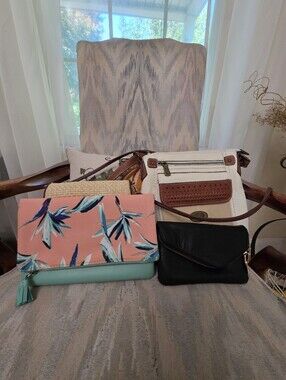 4 Piece Purse Bundle Etienne Aigner BOC Rachel Pally